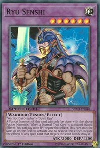 Ryu Senshi [Speed Duel: Attack from the Deep] [SBAD-EN040] | Gaming Infinity