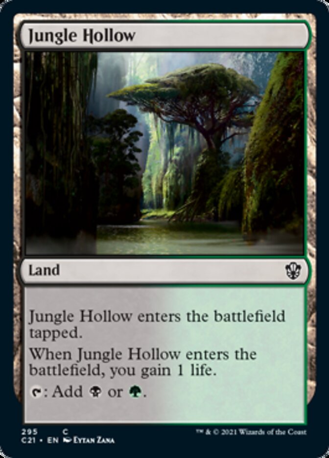 Jungle Hollow [Commander 2021] | Gaming Infinity