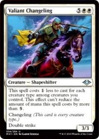 Valiant Changeling [Modern Horizons] | Gaming Infinity