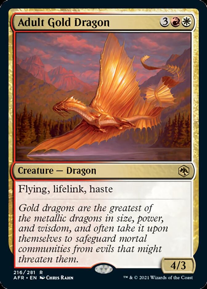 Adult Gold Dragon [Dungeons & Dragons: Adventures in the Forgotten Realms] | Gaming Infinity