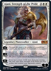 Ajani, Strength of the Pride [Core Set 2020] | Gaming Infinity