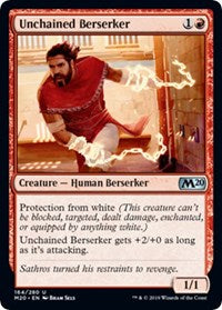 Unchained Berserker [Core Set 2020] | Gaming Infinity