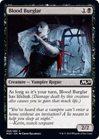 Blood Burglar [Core Set 2020] | Gaming Infinity