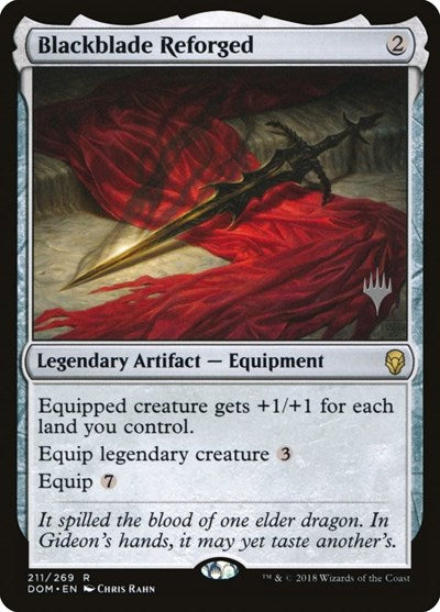 Blackblade Reforged [Dominaria Promos] | Gaming Infinity