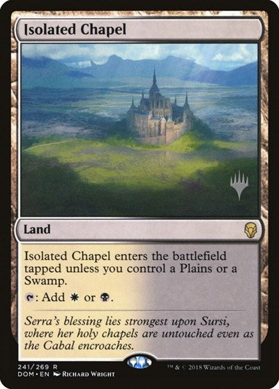 Isolated Chapel [Dominaria Promos] | Gaming Infinity