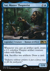 Sai, Master Thopterist [Core Set 2019 Promos] | Gaming Infinity