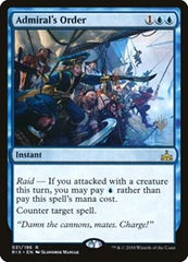 Admiral's Order [Rivals of Ixalan Promos] | Gaming Infinity