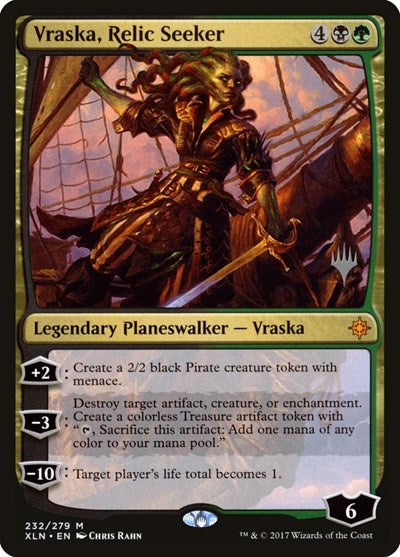 Vraska, Relic Seeker [Ixalan Promos] | Gaming Infinity