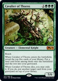 Cavalier of Thorns [Promo Pack: Core Set 2020] | Gaming Infinity