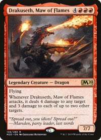 Drakuseth, Maw of Flames [Core Set 2020 Promos] | Gaming Infinity