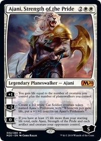 Ajani, Strength of the Pride [Promo Pack: Core Set 2020] | Gaming Infinity