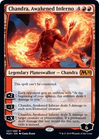 Chandra, Awakened Inferno [Promo Pack: Core Set 2020] | Gaming Infinity