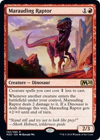 Marauding Raptor [Promo Pack: Core Set 2020] | Gaming Infinity