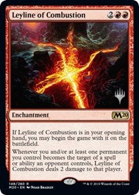 Leyline of Combustion [Promo Pack: Core Set 2020] | Gaming Infinity