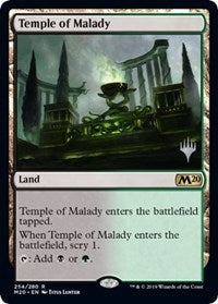 Temple of Malady [Promo Pack: Core Set 2020] | Gaming Infinity