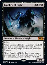 Cavalier of Night [Promo Pack: Core Set 2020] | Gaming Infinity