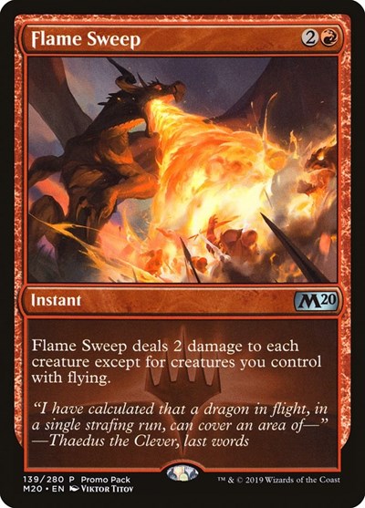 Flame Sweep [Core Set 2020 Promos] | Gaming Infinity
