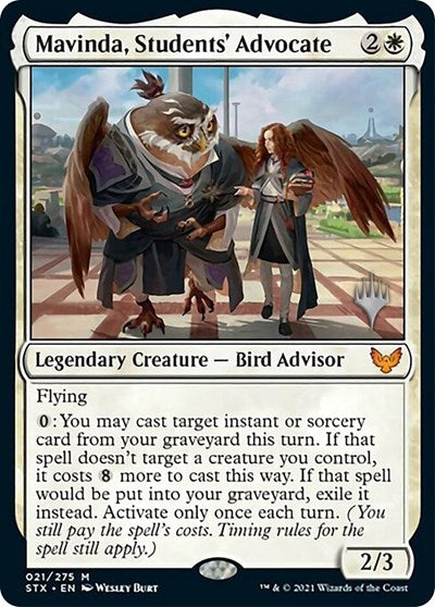 Mavinda, Students' Advocate (Promo Pack) [Strixhaven: School of Mages Promos] | Gaming Infinity