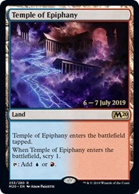 Temple of Epiphany [Core Set 2020 Promos] | Gaming Infinity