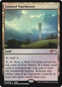 Isolated Watchtower [Judge Promos] | Gaming Infinity