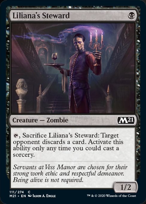 Liliana's Steward [Core Set 2021] | Gaming Infinity