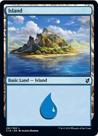 Island (291) [Commander 2019] | Gaming Infinity