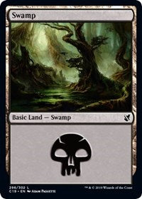 Swamp (296) [Commander 2019] | Gaming Infinity