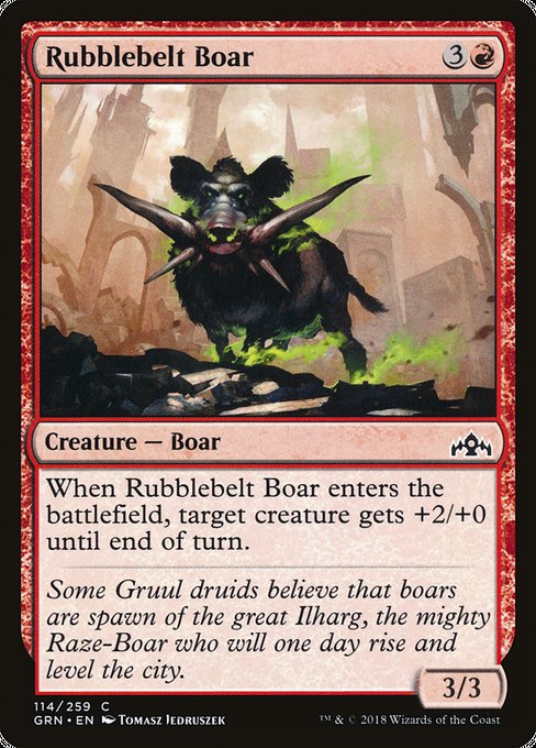 Rubblebelt Boar [Guilds of Ravnica] | Gaming Infinity