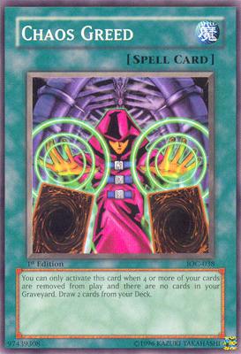 Chaos Greed [IOC-038] Common | Gaming Infinity