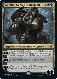 Garruk, Cursed Huntsman [Throne of Eldraine] | Gaming Infinity