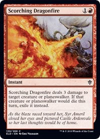 Scorching Dragonfire [Throne of Eldraine] | Gaming Infinity