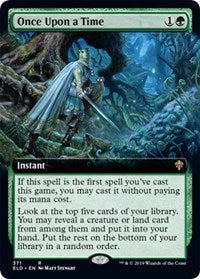 Once Upon a Time (Extended Art) [Throne of Eldraine] | Gaming Infinity