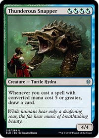 Thunderous Snapper [Throne of Eldraine] | Gaming Infinity