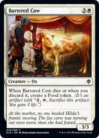 Bartered Cow [Throne of Eldraine] | Gaming Infinity