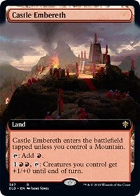 Castle Embereth (Extended Art) [Throne of Eldraine] | Gaming Infinity