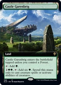 Castle Garenbrig (Extended Art) [Throne of Eldraine] | Gaming Infinity