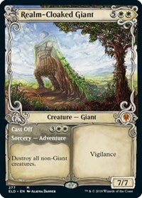 Realm-Cloaked Giant // Cast Off (Showcase) [Throne of Eldraine] | Gaming Infinity