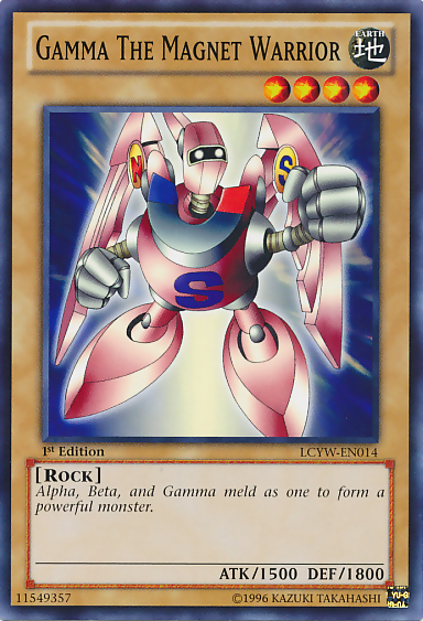 Gamma the Magnet Warrior [LCYW-EN014] Common | Gaming Infinity