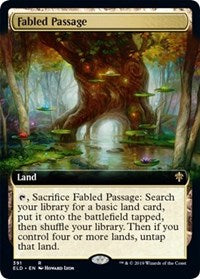 Fabled Passage (Extended Art) [Throne of Eldraine] | Gaming Infinity