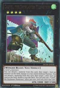 Castel, the Skyblaster Musketeer [Duel Devastator] [DUDE-EN018] | Gaming Infinity