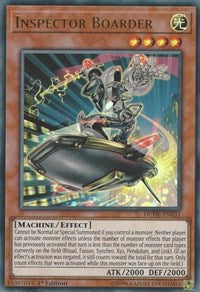 Inspector Boarder [Duel Devastator] [DUDE-EN031] | Gaming Infinity