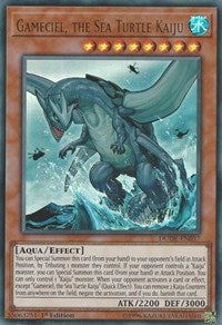 Gameciel, the Sea Turtle Kaiju [Duel Devastator] [DUDE-EN037] | Gaming Infinity
