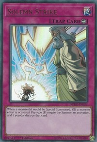 Solemn Strike [Duel Devastator] [DUDE-EN055] | Gaming Infinity