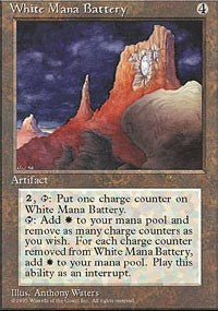 White Mana Battery [Fourth Edition] | Gaming Infinity