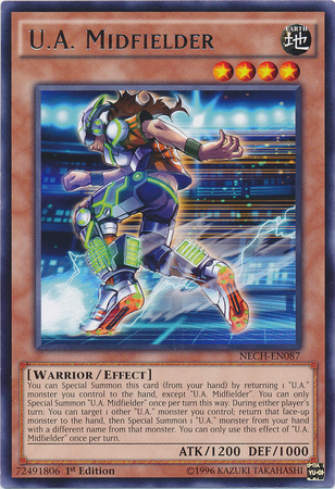 U.A. Midfielder [NECH-EN087] Rare | Gaming Infinity