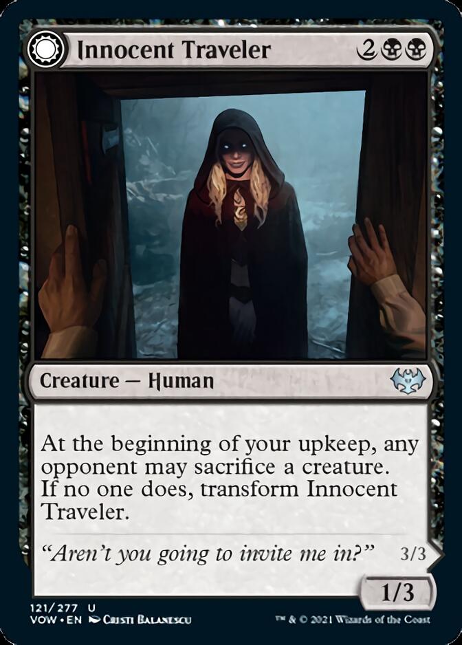 Innocent Traveler // Malicious Invader [Innistrad: Crimson Vow] | Gaming Infinity