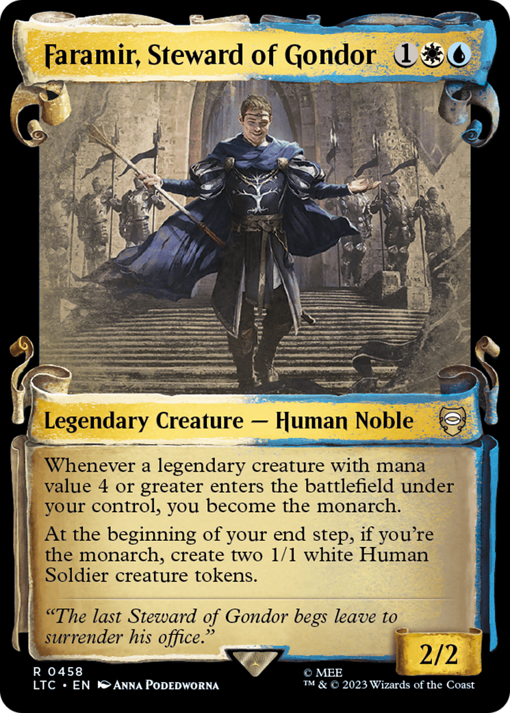 Faramir, Steward of Gondor [The Lord of the Rings: Tales of Middle-Earth Commander Showcase Scrolls] | Gaming Infinity