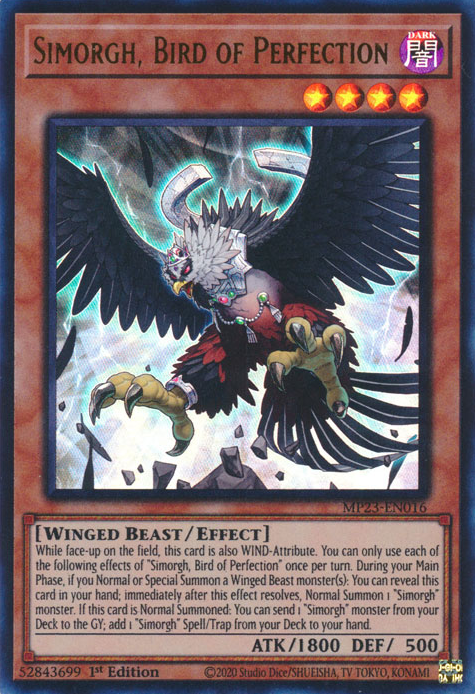 Simorgh, Bird of Perfection [MP23-EN016] Ultra Rare | Gaming Infinity