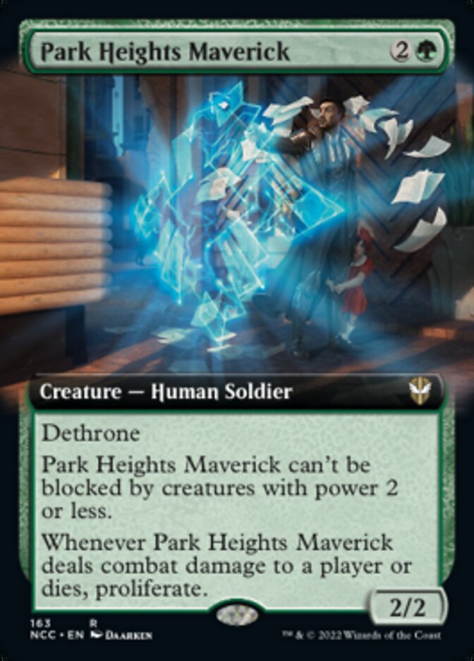 Park Heights Maverick (Extended Art) [Streets of New Capenna Commander] | Gaming Infinity