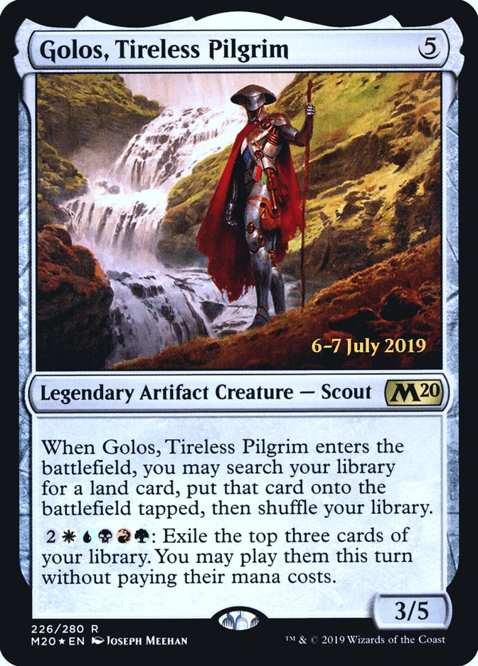 Golos, Tireless Pilgrim  [Core Set 2020 Prerelease Promos] | Gaming Infinity